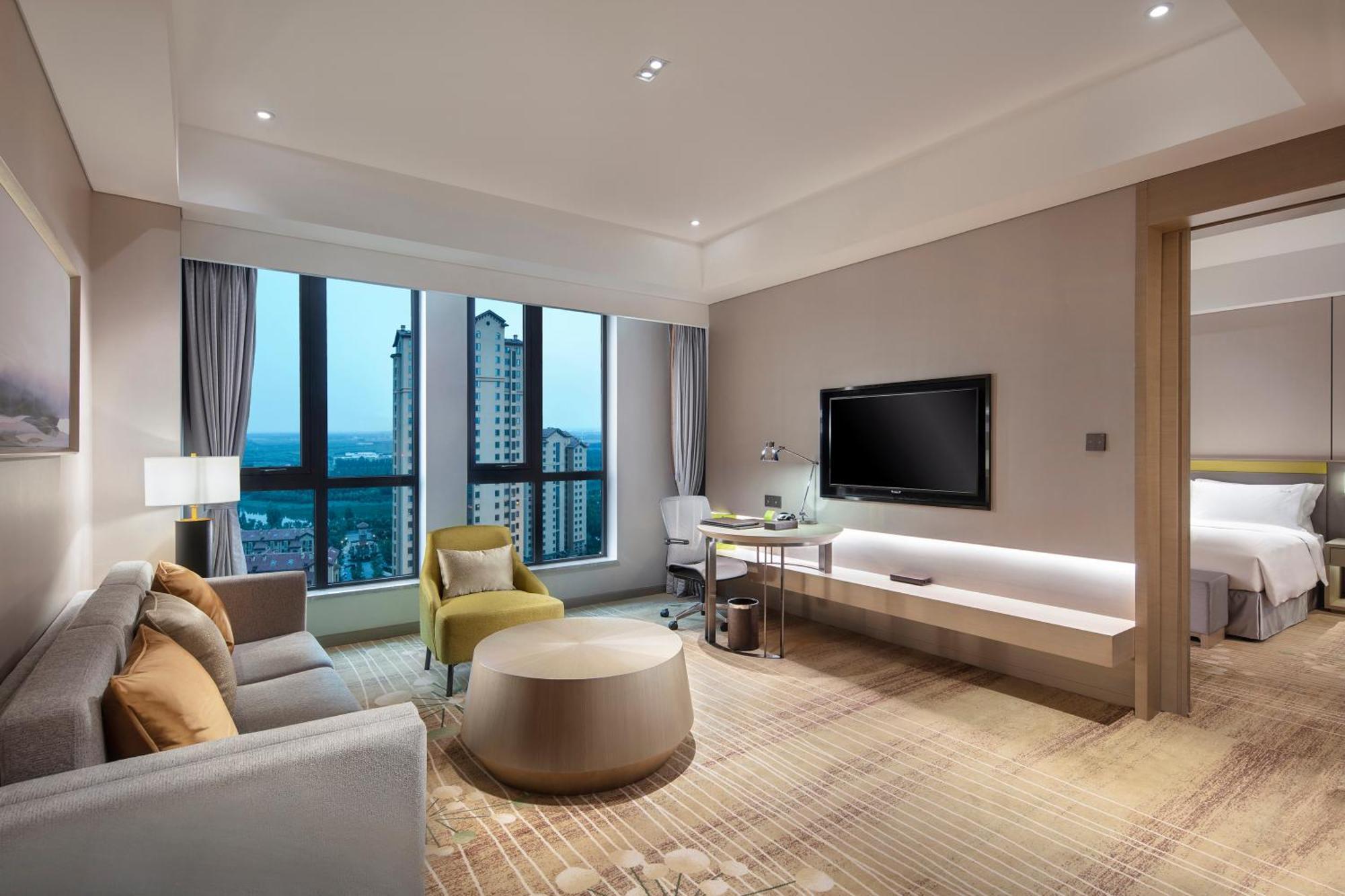 Holiday Inn Tianjin Wuqing By Ihg Exterior foto