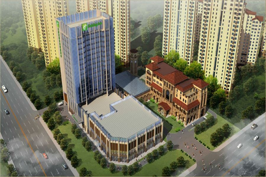 Holiday Inn Tianjin Wuqing By Ihg Exterior foto
